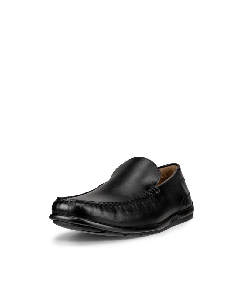 ECCO Men's Classic MOC 2.0 Driving Style Loafer, Black, 11-11.5 - Image 1